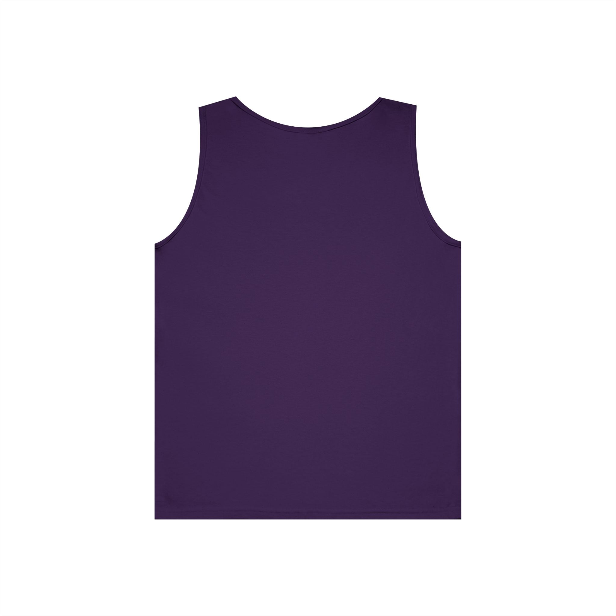 Blue Whale Minimal Unisex Heavy Cotton Tank Top