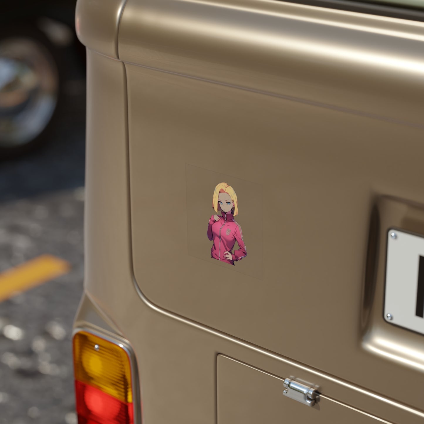Strong Sport Android 18 Sticker
