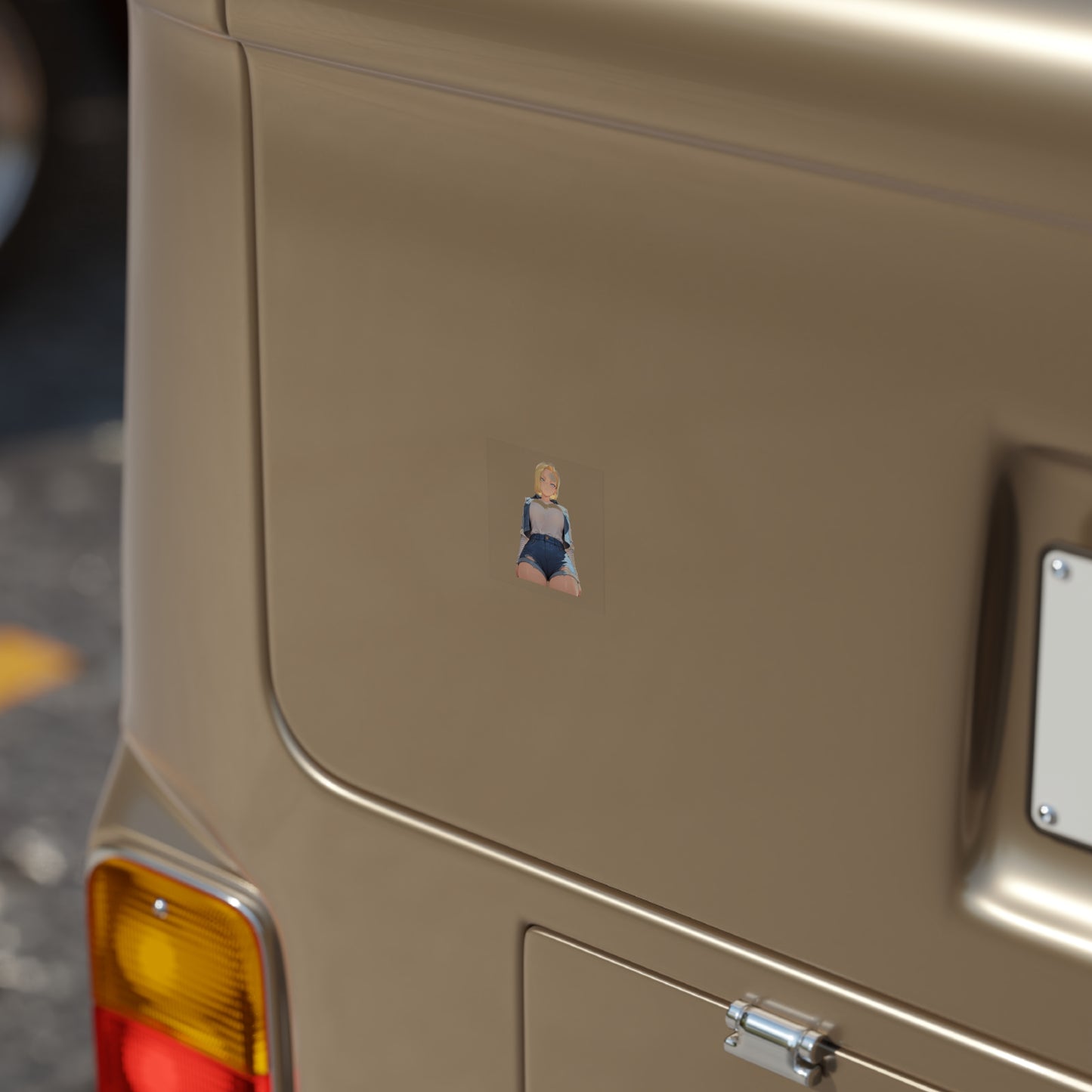 Big Busty Android 18 Sticker