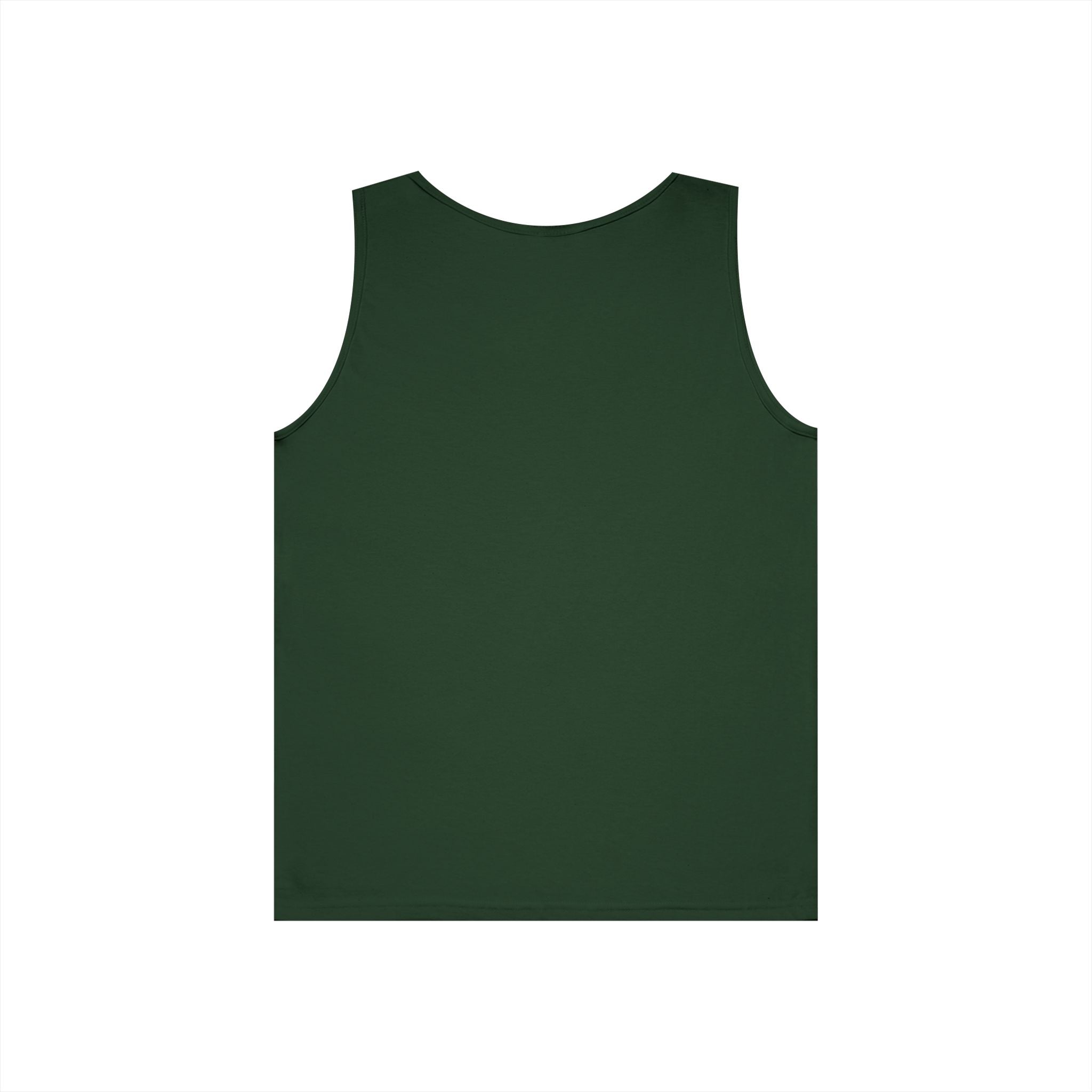 Blue Whale Minimal Unisex Heavy Cotton Tank Top
