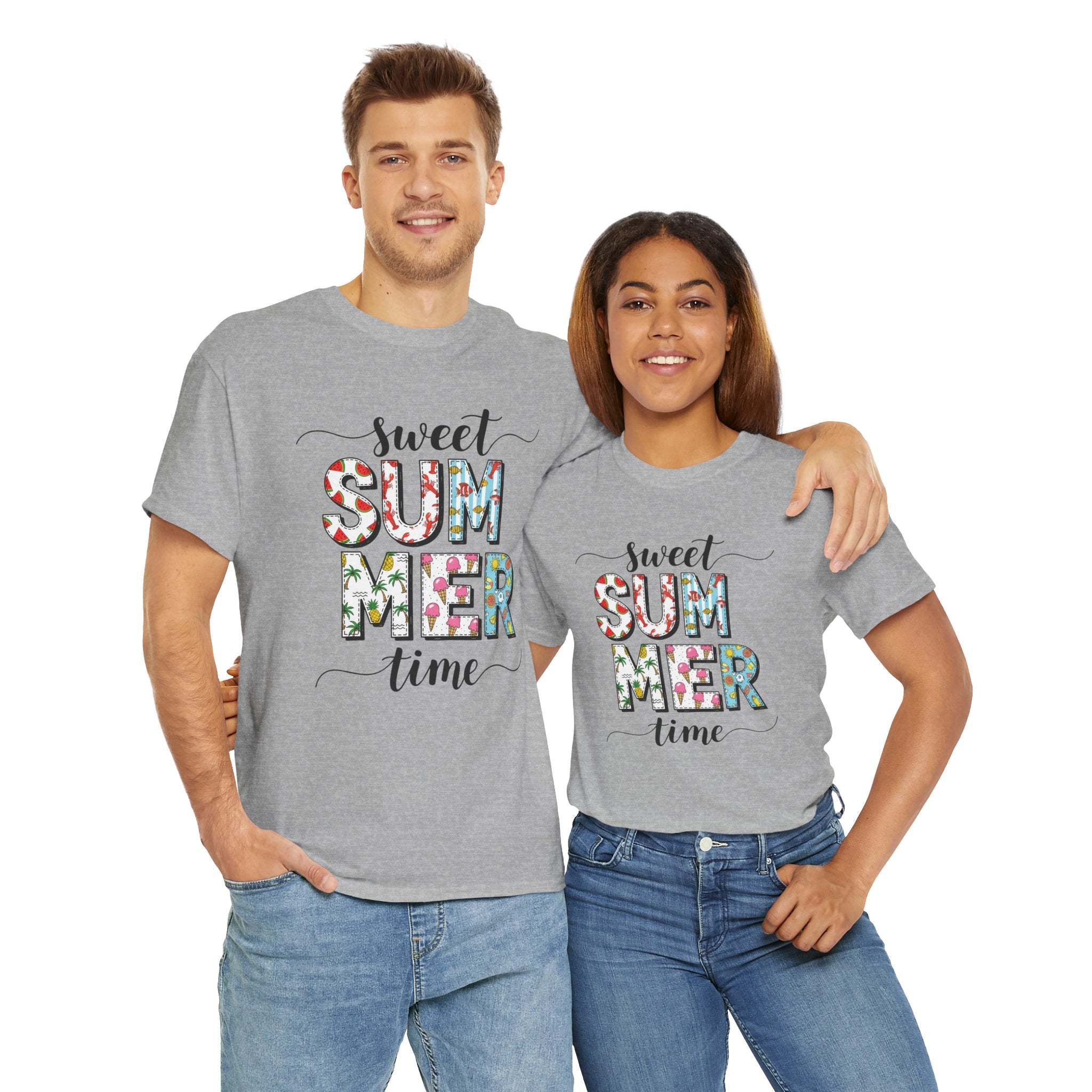 Sweet Summer Time Unisex Heavy Cotton Tee