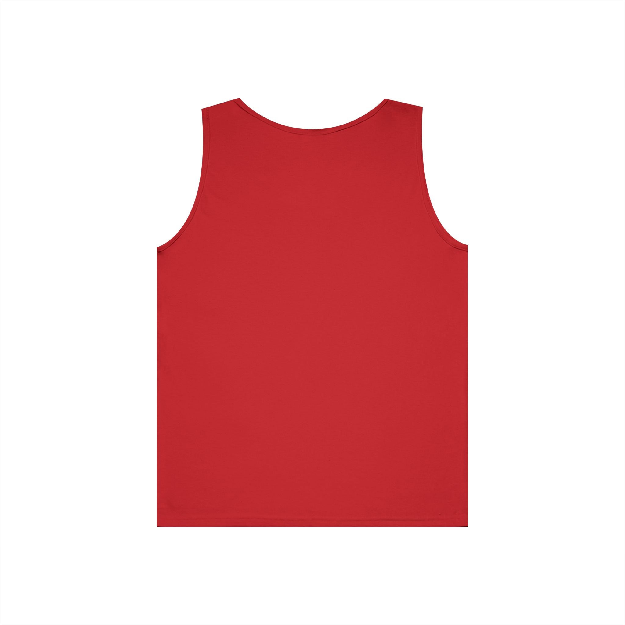 Blue Whale Minimal Unisex Heavy Cotton Tank Top
