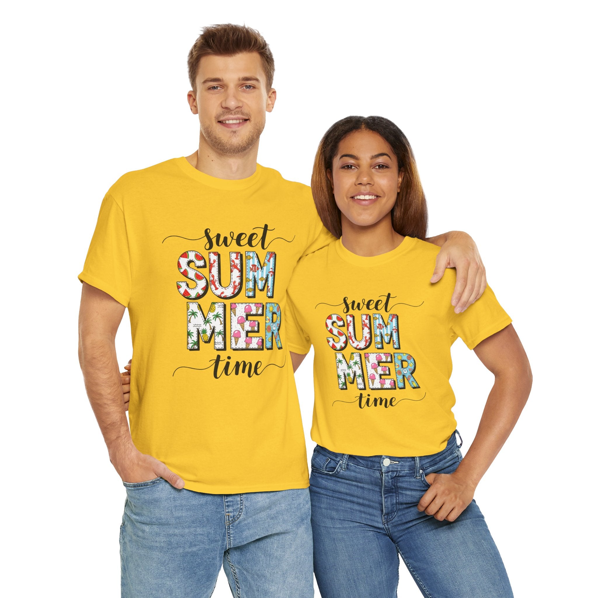 Sweet Summer Time Unisex Heavy Cotton Tee