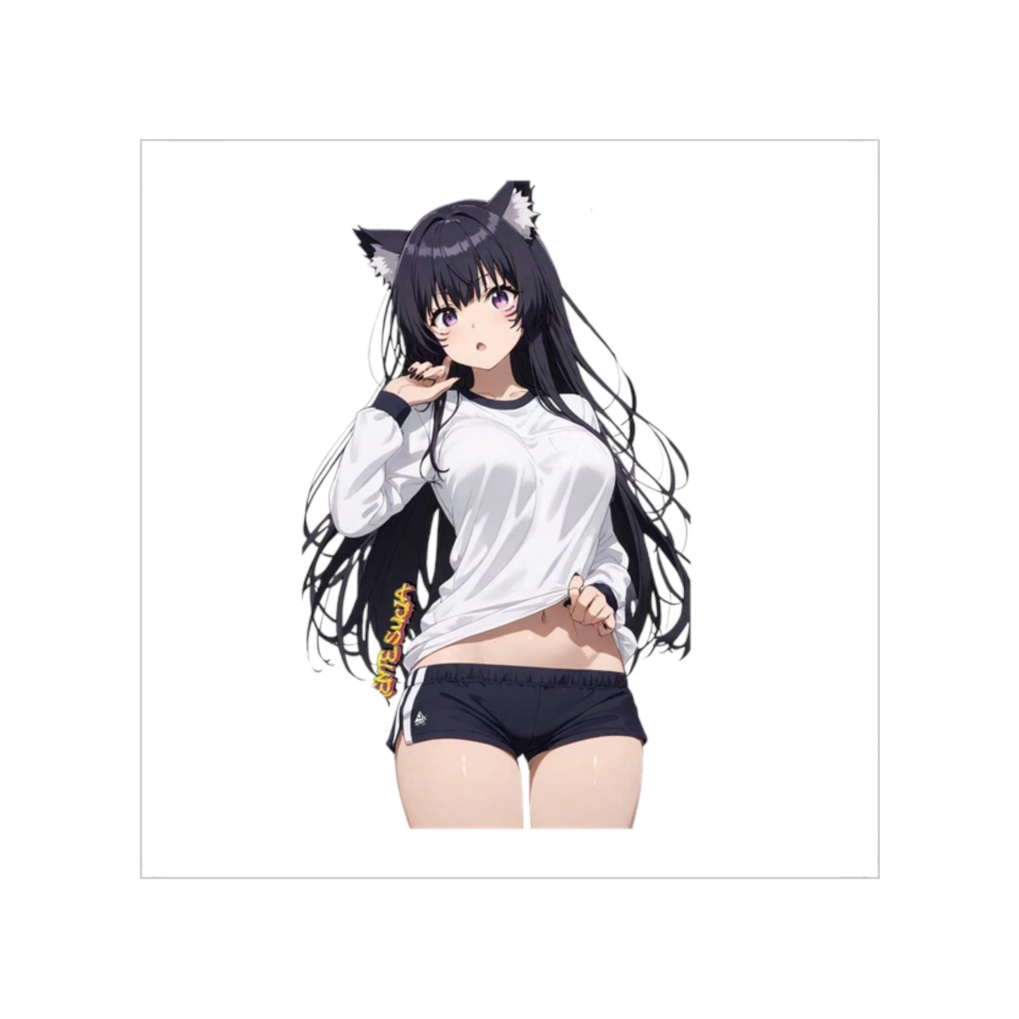 Lewd Delta Casual Sporty Vibe Sticker