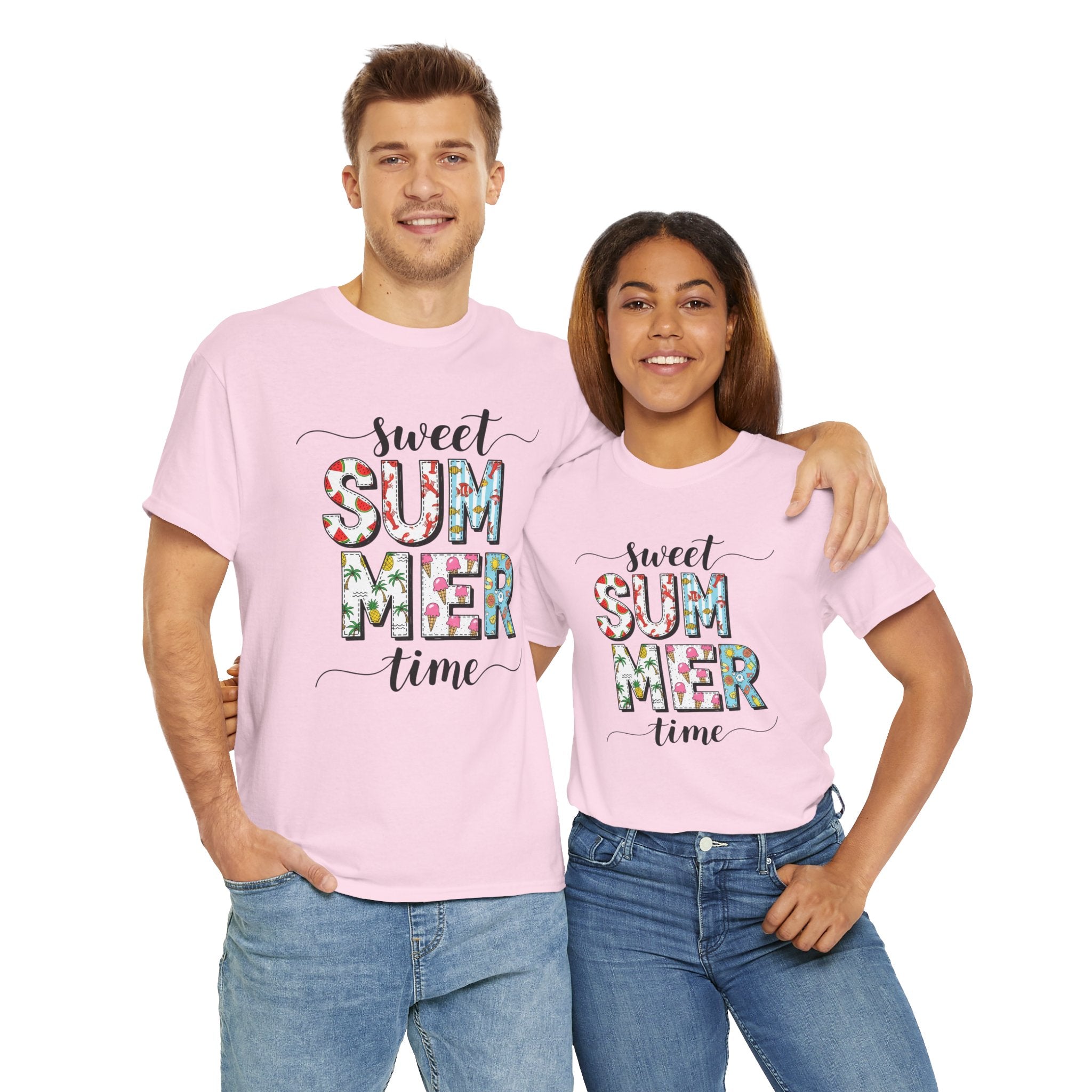 Sweet Summer Time Unisex Heavy Cotton Tee