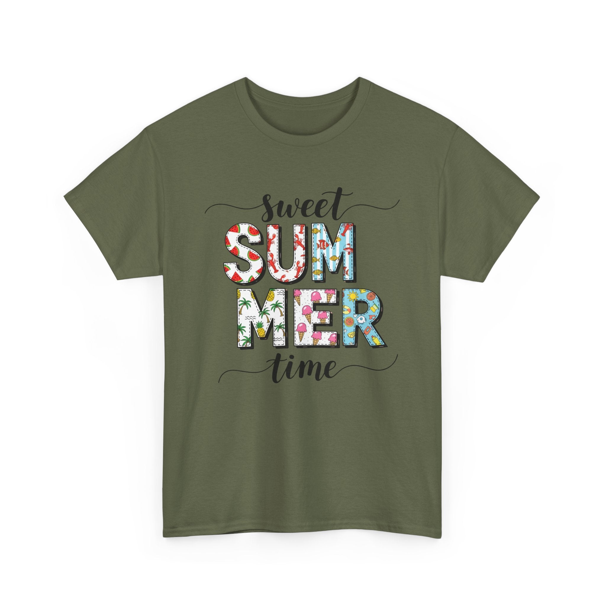Sweet Summer Time Unisex Heavy Cotton Tee