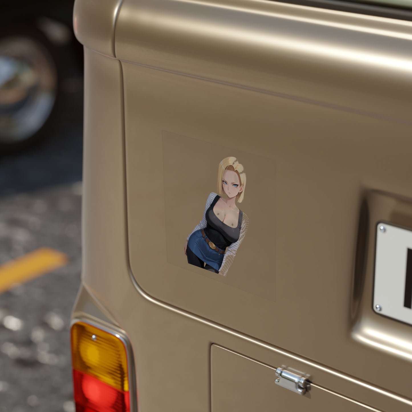 Sensuous Style Android 18 Sticker