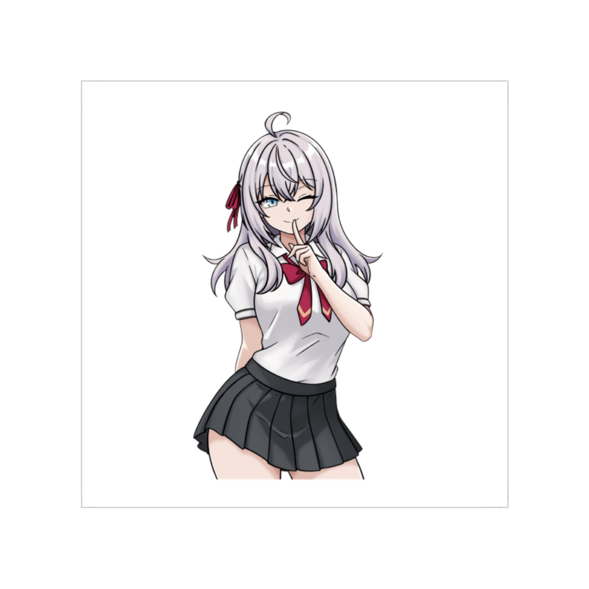 Alya Kujo: Winking Charm Sticker