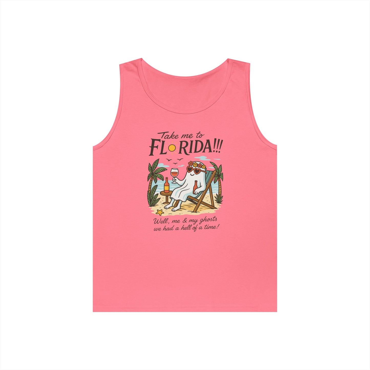 Take Me To Forida Unisex Heavy Cotton Tank Top