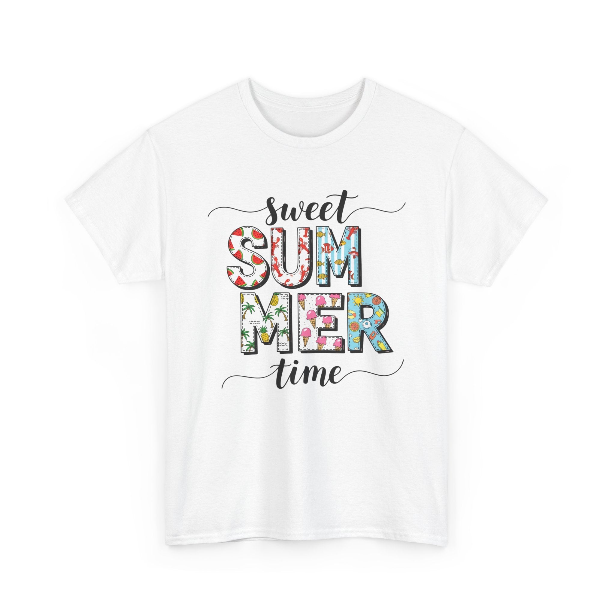 Sweet Summer Time Unisex Heavy Cotton Tee