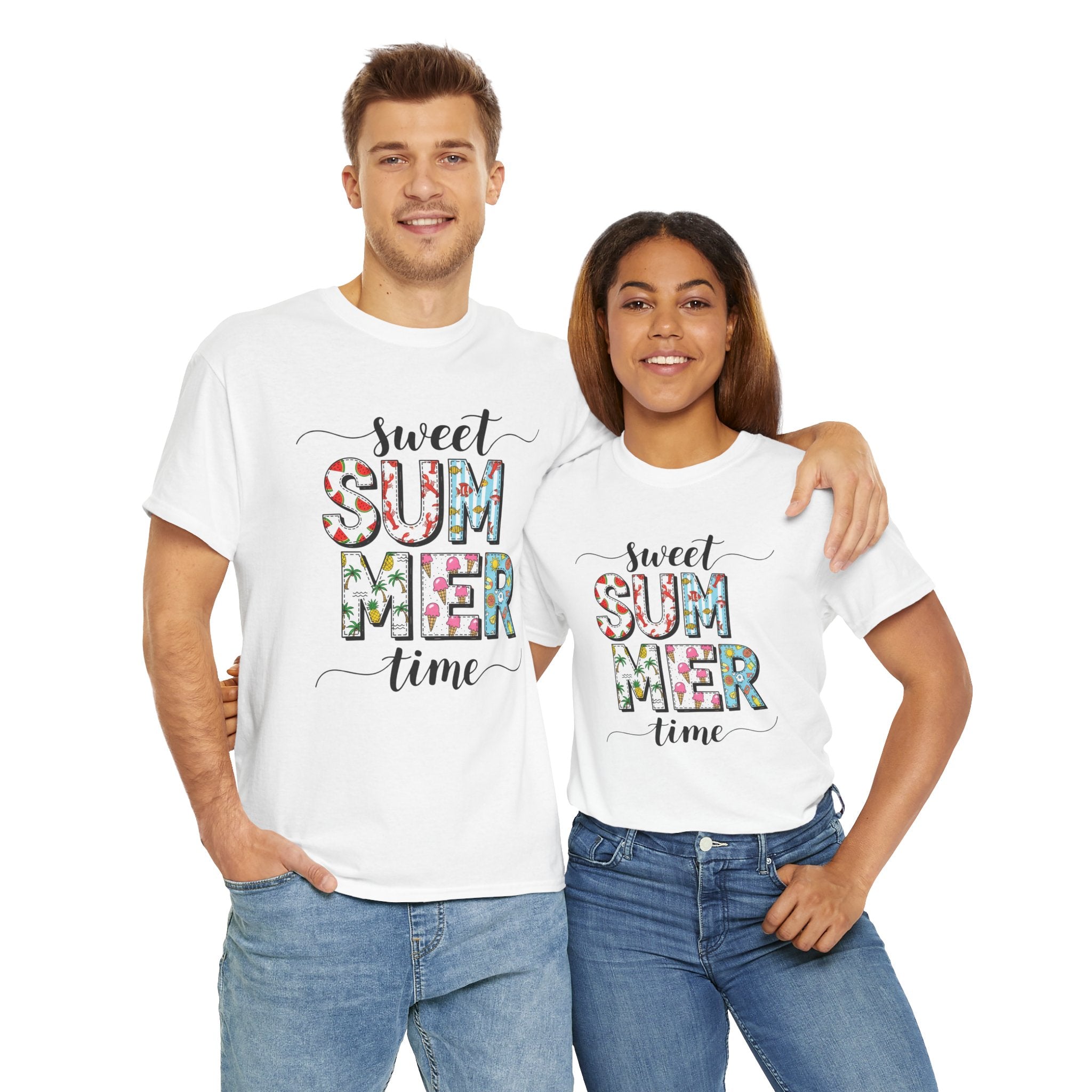 Sweet Summer Time Unisex Heavy Cotton Tee
