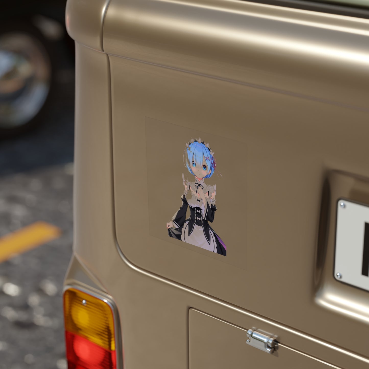 Rem Shy Maid Sticker