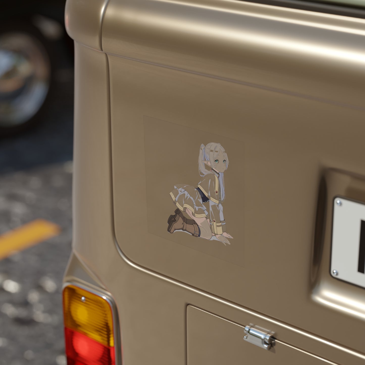 Kneeling Frieren Sticker