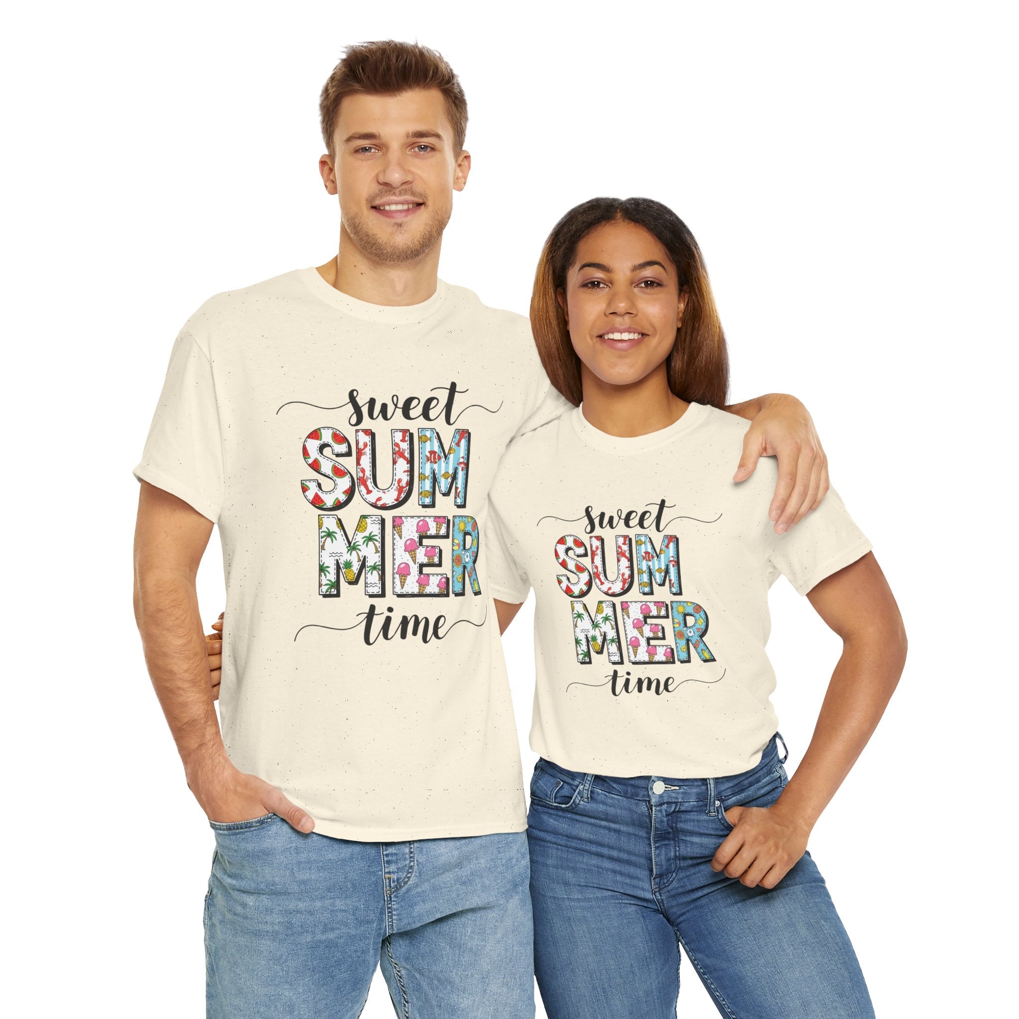 Sweet Summer Time Unisex Heavy Cotton Tee