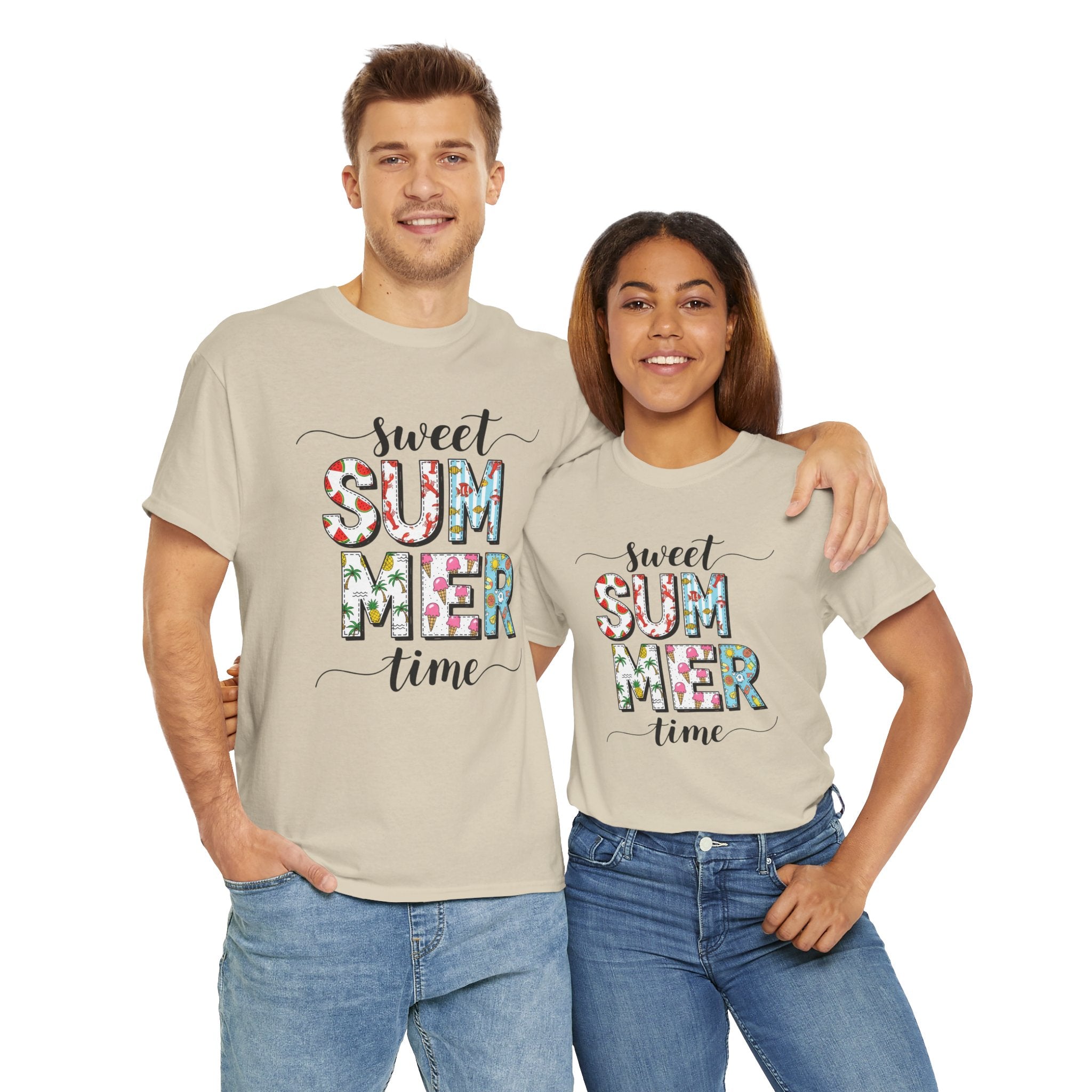 Sweet Summer Time Unisex Heavy Cotton Tee