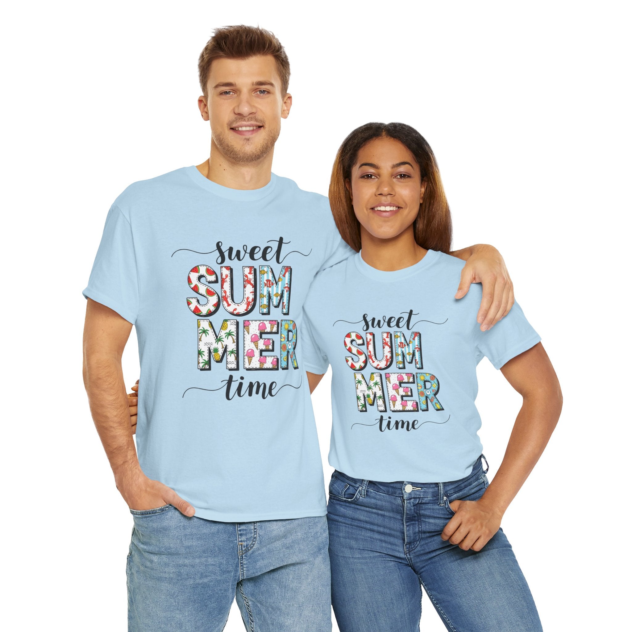 Sweet Summer Time Unisex Heavy Cotton Tee