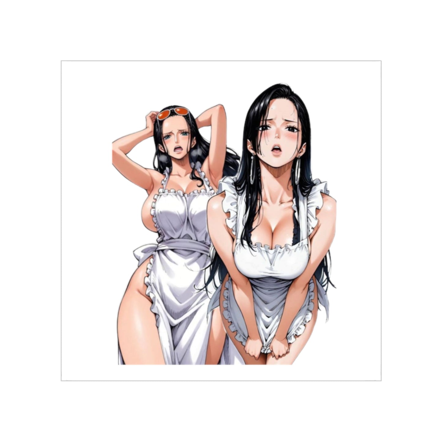 Salacious Steamy Robin & Boa Hancock Sticker