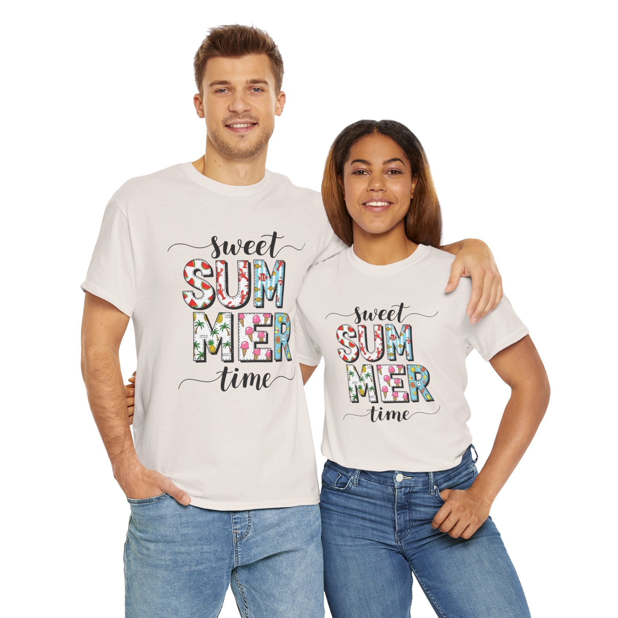 Sweet Summer Time Unisex Heavy Cotton Tee
