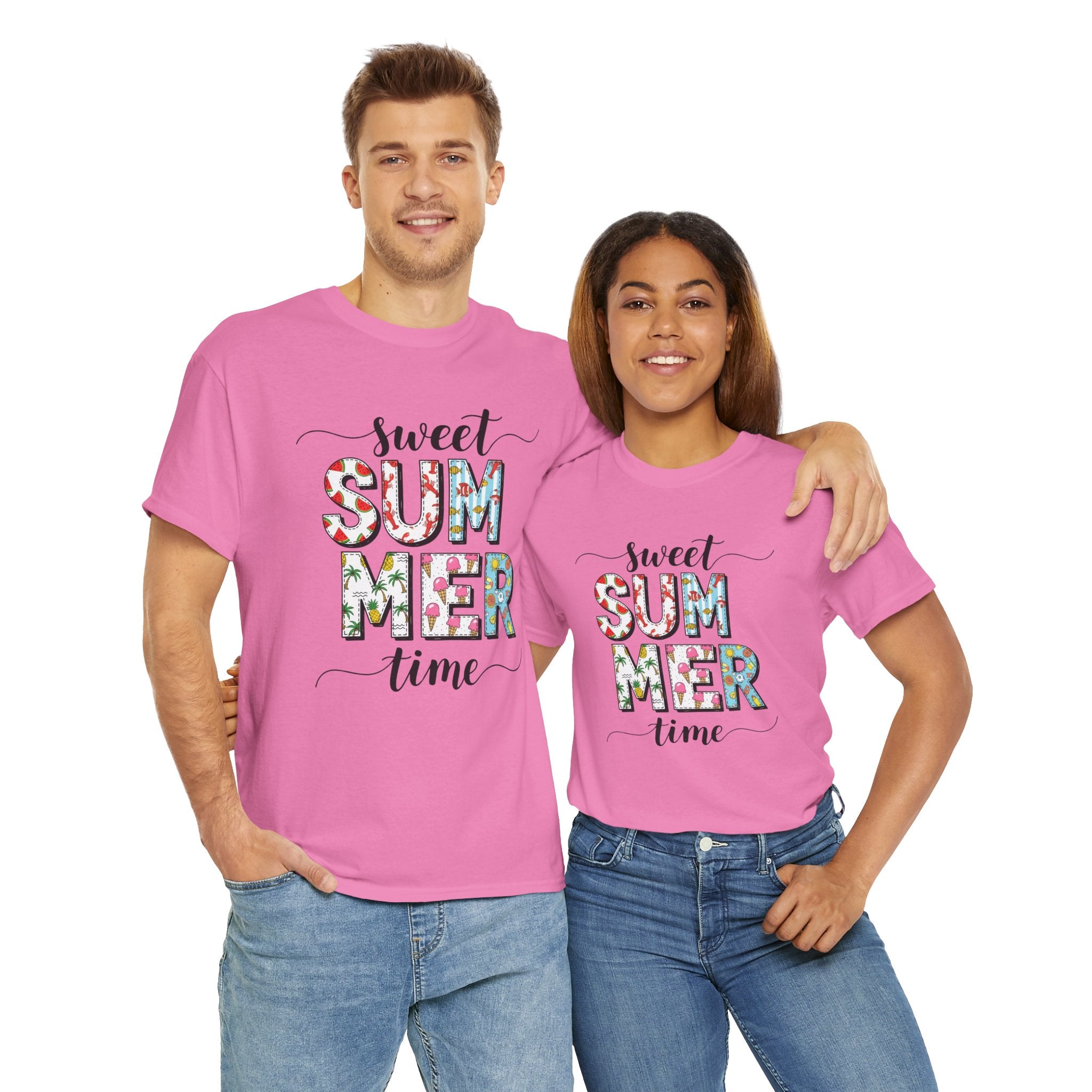 Sweet Summer Time Unisex Heavy Cotton Tee