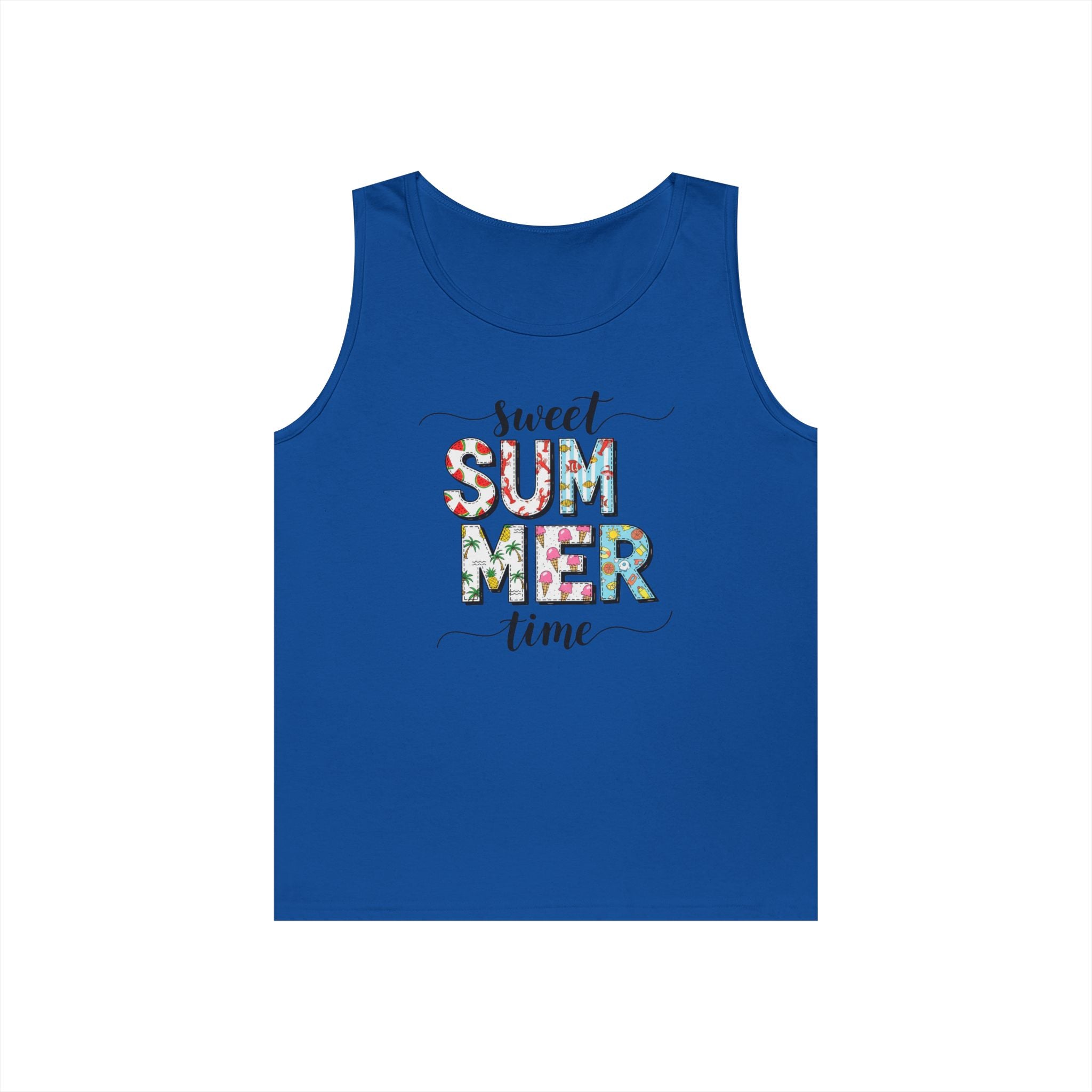 Sweet Summer Time Unisex Heavy Cotton Tank Top