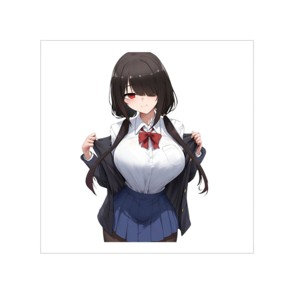 Tokisaki Kurum Schoolgirl Gothic Seductive Vinyl Sticker