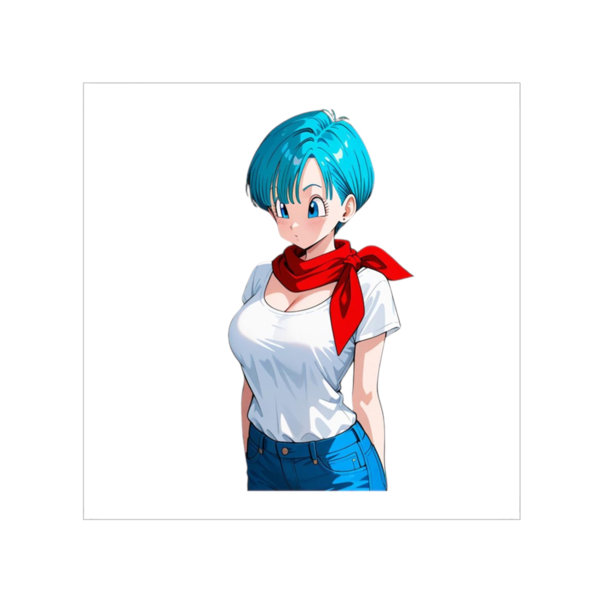 Bulma Cansual Fashion Sticker