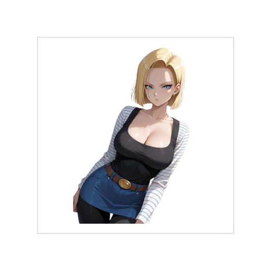 Sensuous Style Android 18 Sticker