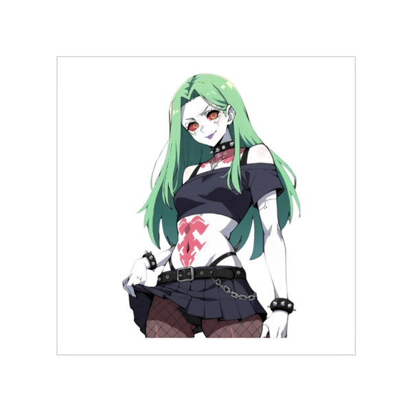 Rebecca Cyberpunk Futuristic Sticker