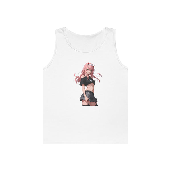 Zero Two Streetwear Style Heavy Cotton Tank Top