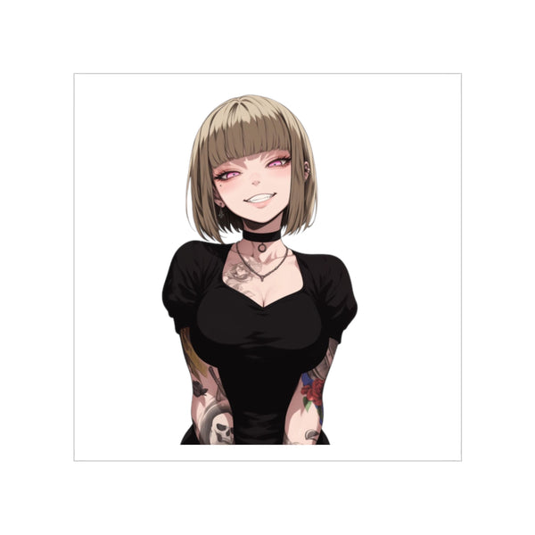 Sexy Style Himiko Toga Skull Tattooed Sticker