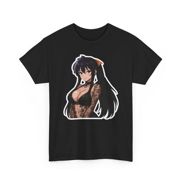Akeno Himejima Unisex Heavy Cotton Tee