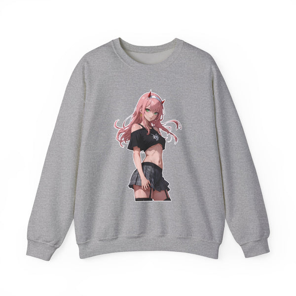 Zero Two Streetwear Style Unisex Heavy Blend™ Crewneck Sweatshirt