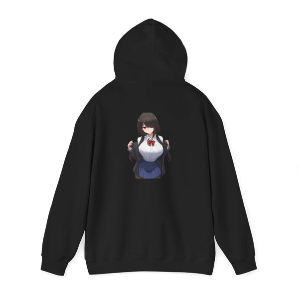 Tokisaki Kurum Schoolgirl Gothic Seductive Unisex Heavy Blend™ Hooded Sweatshirt