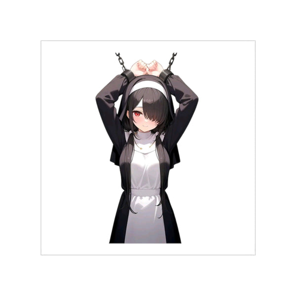 Tokisaki Kurum Nun Gothic Vinyl Sticker