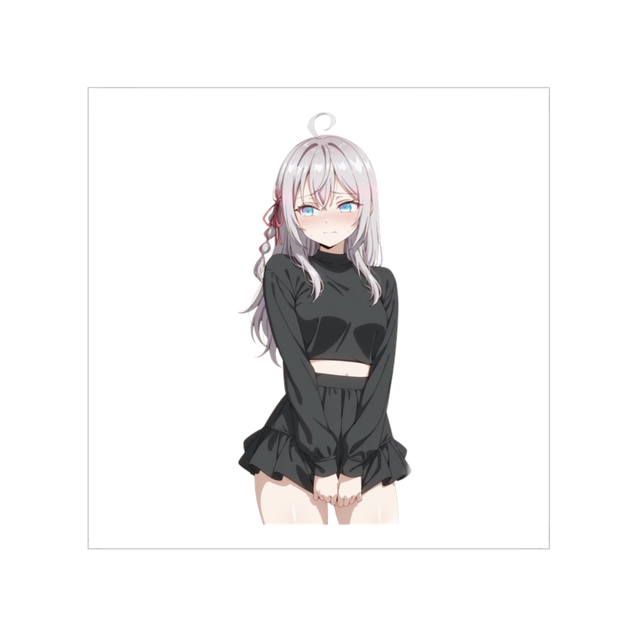 Alya Kujo: Stylish Outfit Sticker