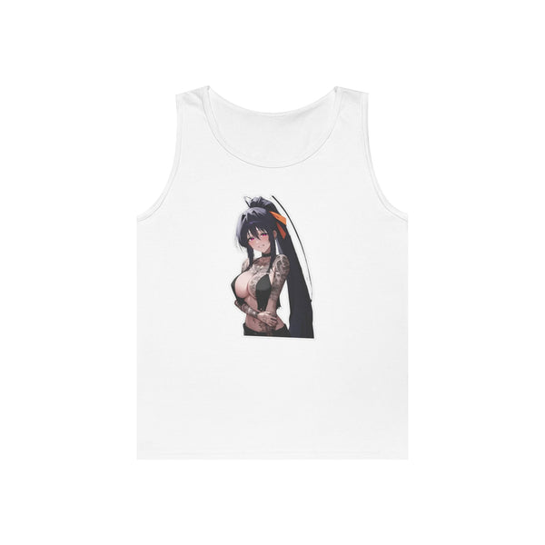 Akeno Himejima Gothic Tattooed Heavy Cotton Tank Top
