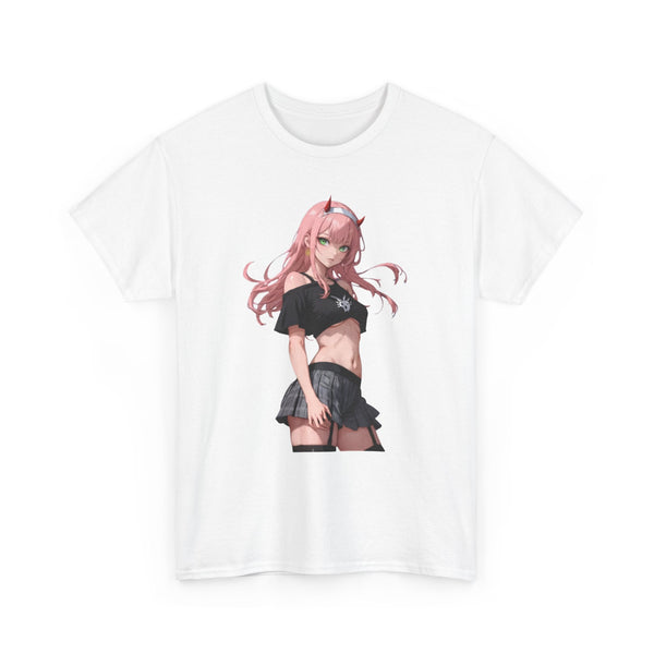 Zero Two Streetwear Style Unisex Heavy Cotton Tee