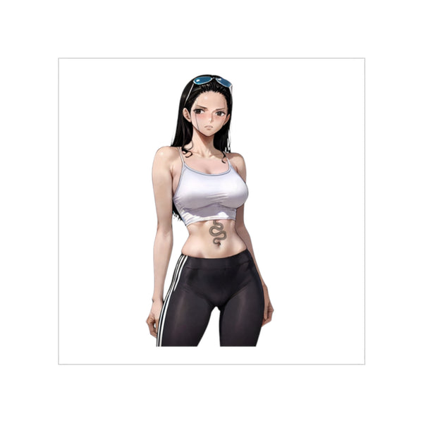 Nico Robin Sporty Snake Tattoo Anime Vinyl Sticker,