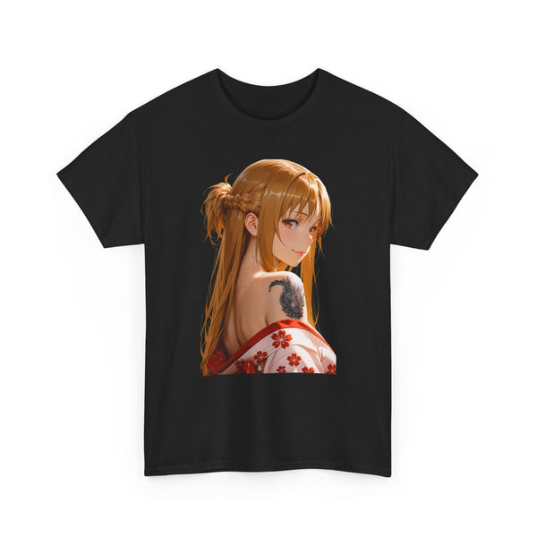 Asuna Kimono Tattoo Unisex Heavy Cotton Tee