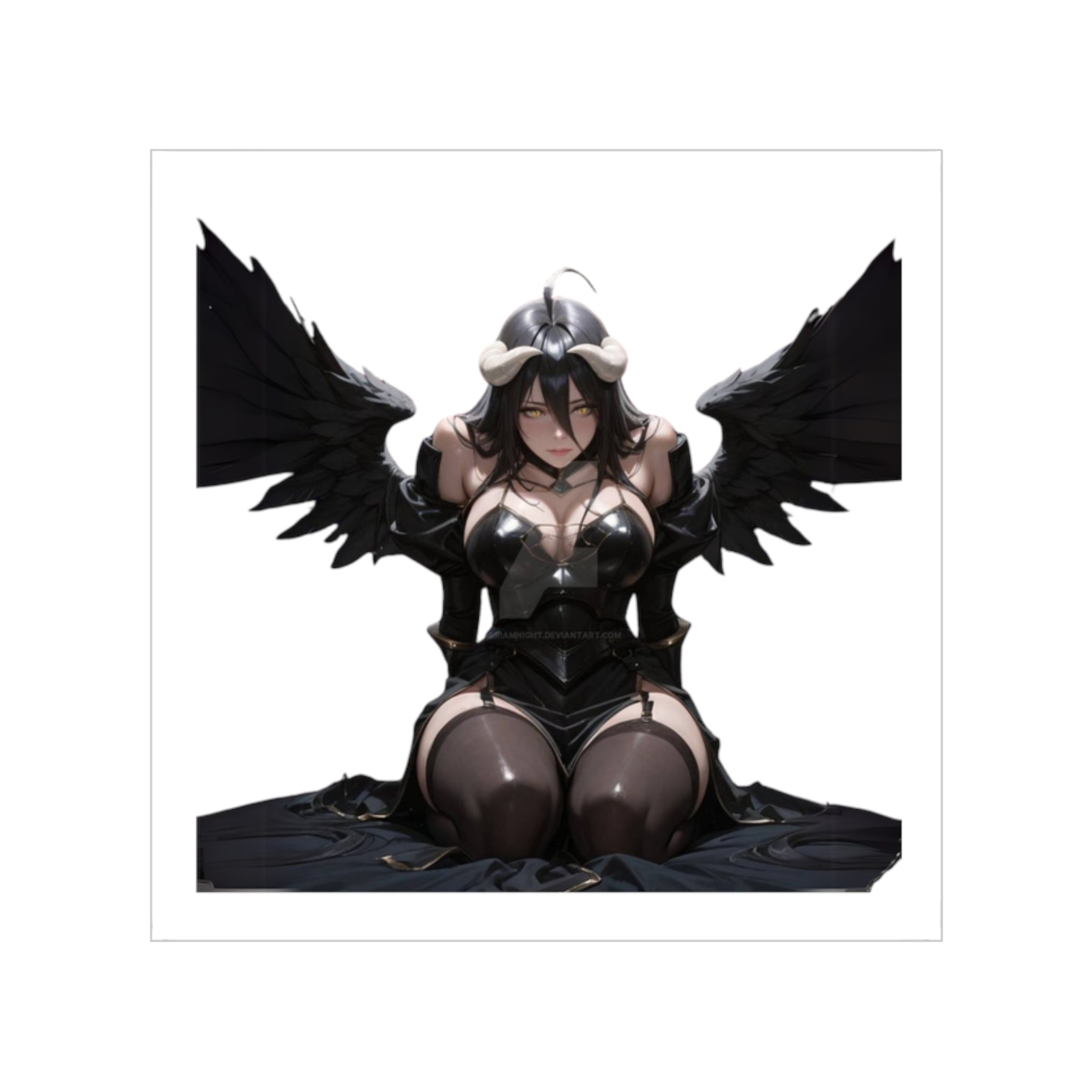 Albedo (Overlord) Sticker, 1PC