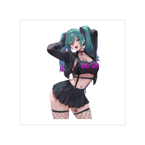 Hatsune Miku Baddie Vinyl Sticker