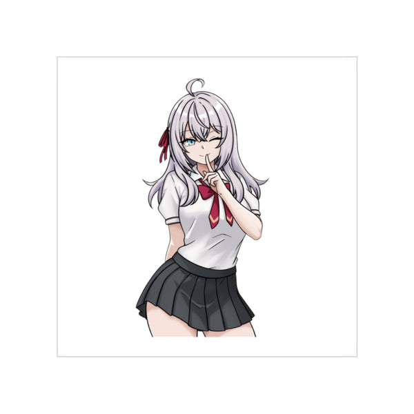 Alya Kujo: Winking Charm Sticker