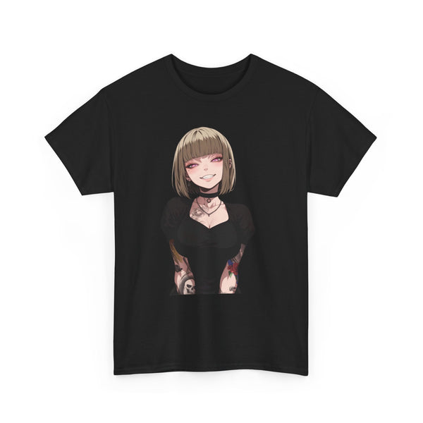 Sexy Style Himiko Toga Skull Tattooed Unisex Heavy Cotton Tee