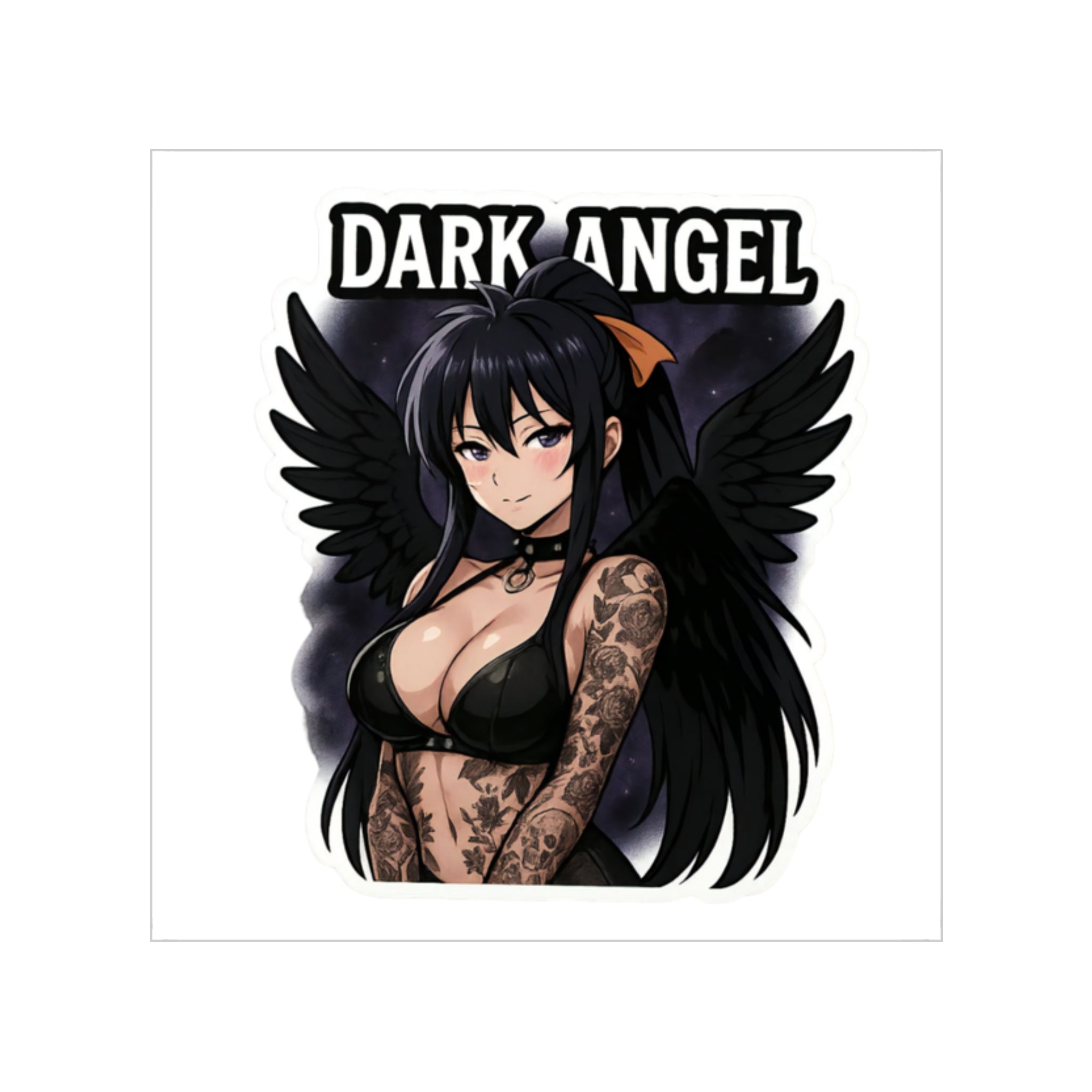 Akeno Himejima Dark Angel Stickers, 1pc