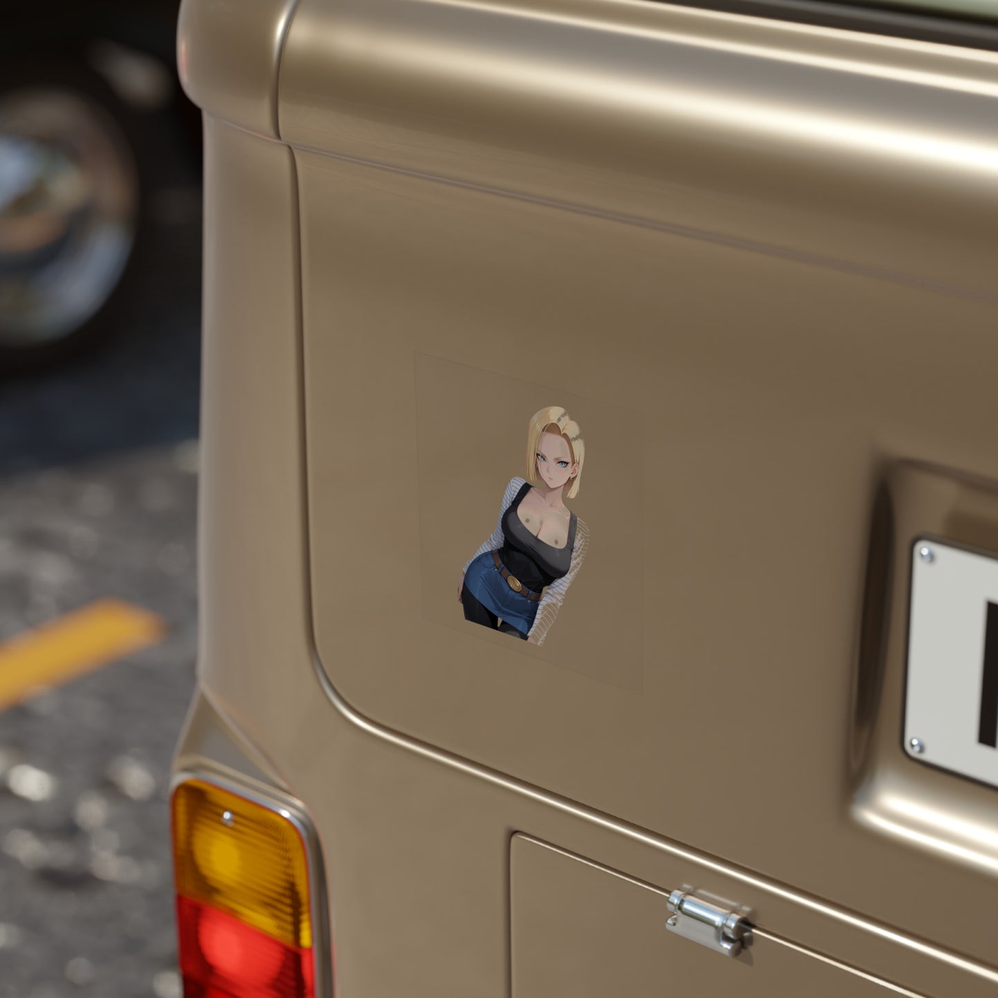 Sensuous Style Android 18 Sticker