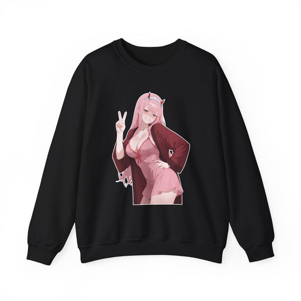 Zero Two Unisex Heavy Blend™ Crewneck Sweatshirt