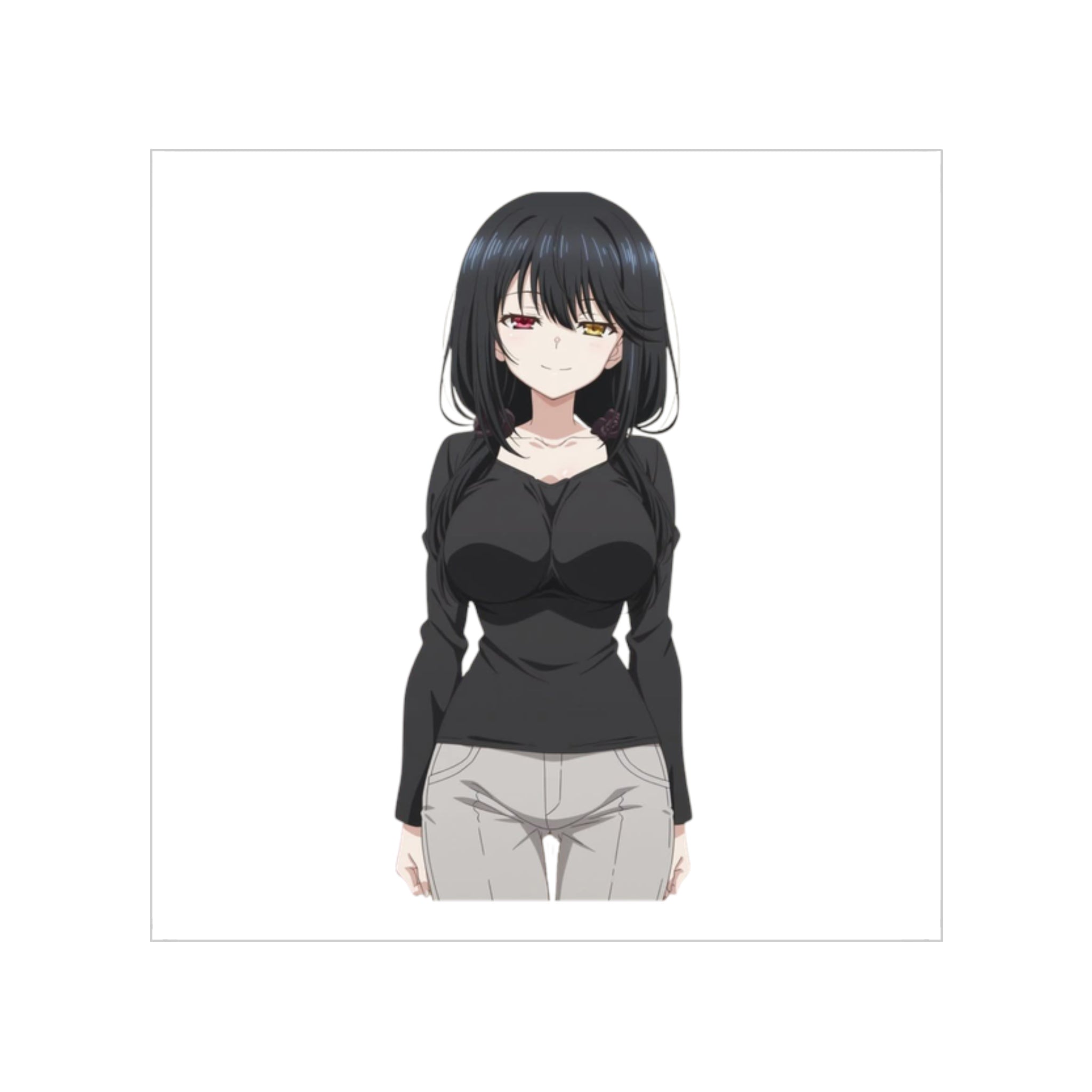 Big Busty Kurumi Tokisaki Sticker