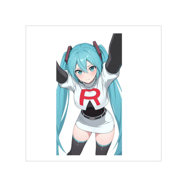 Hatsune Miku Team Rocket Sticker