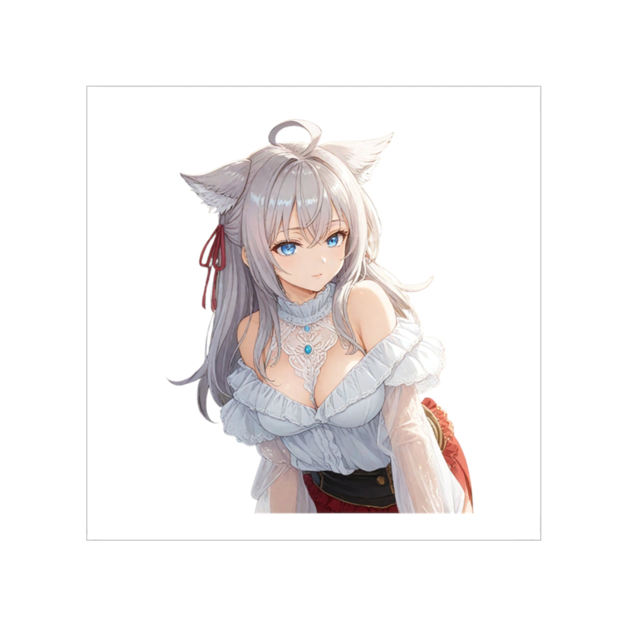Alya Kujo: Elegant Feline Sticker