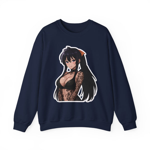 Akeno Himejima Unisex Heavy Blend™ Crewneck Sweatshirt
